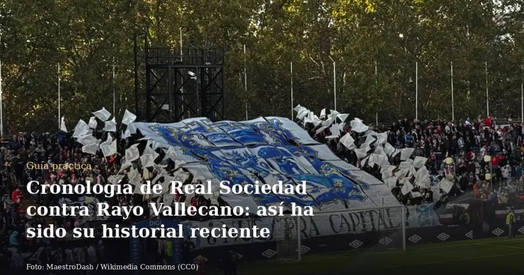 Cronología de Real Sociedad contra Rayo Vallecano: así ha sido su historial reciente