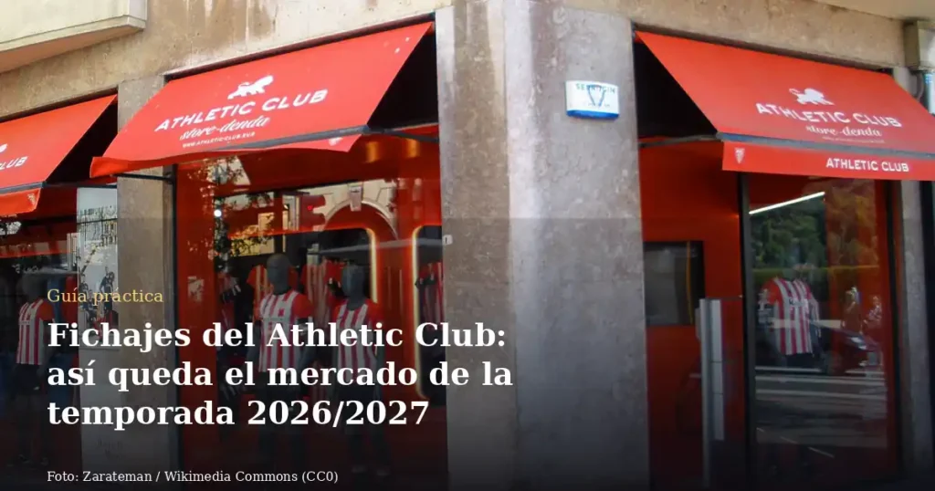Fichajes del Athletic Club: así queda el mercado de la temporada 2026/2027